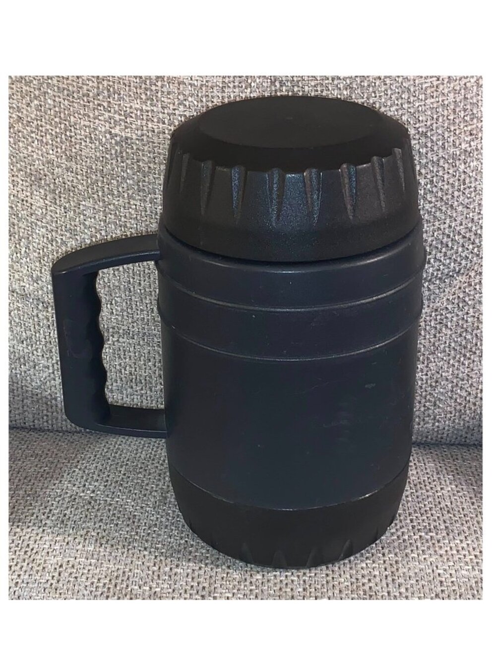 Stanley Heatkeeper Food Jar 17 oz Thermos Hot Cold Microwave Safe ~ Black